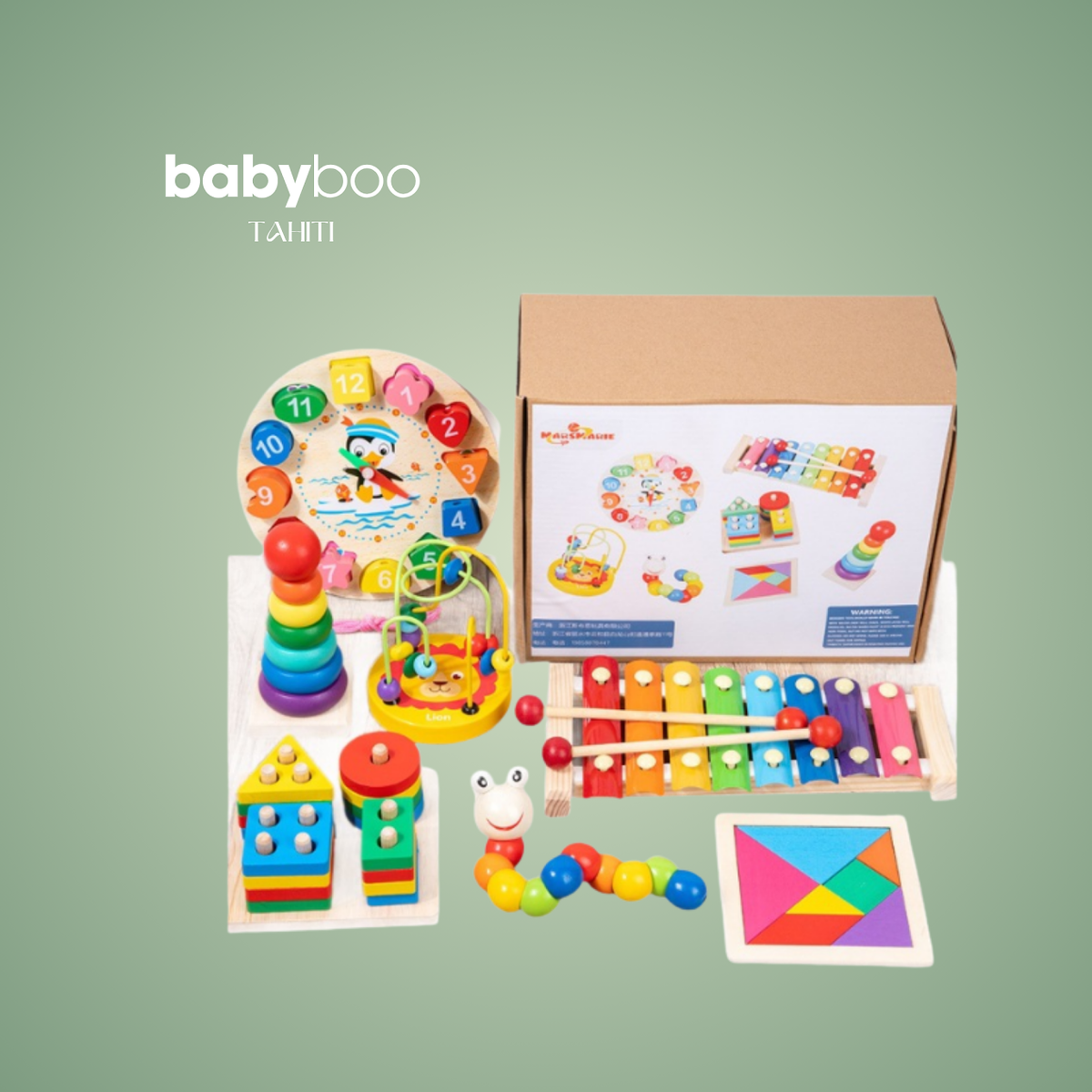 COFFRET DE JOUETS MONTESSORI