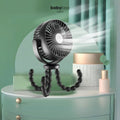 Ventilateur flexible avec support pieuvre pour poussette – Baby Boo Tahiti